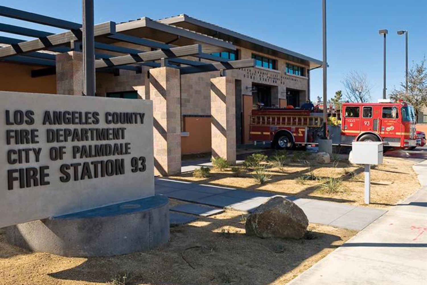 Los Angeles County Fire Station #93 — photograph 2 of 2